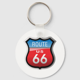 Route 66 key ring