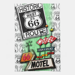 ROUTE 66 Kitchen, Bar or Bath TOWELS 2