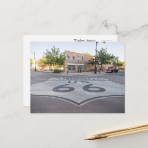 Route 66 Landmark Souvenir Postcard