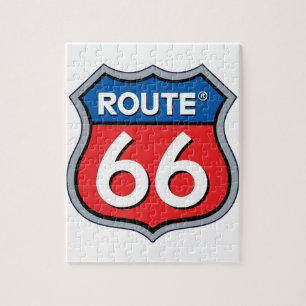 Route 66 Logo Jigsaw Puzzle