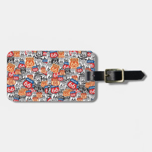 Route 66 luggage tag