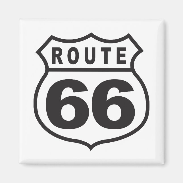 Route 66 magnet (Front)