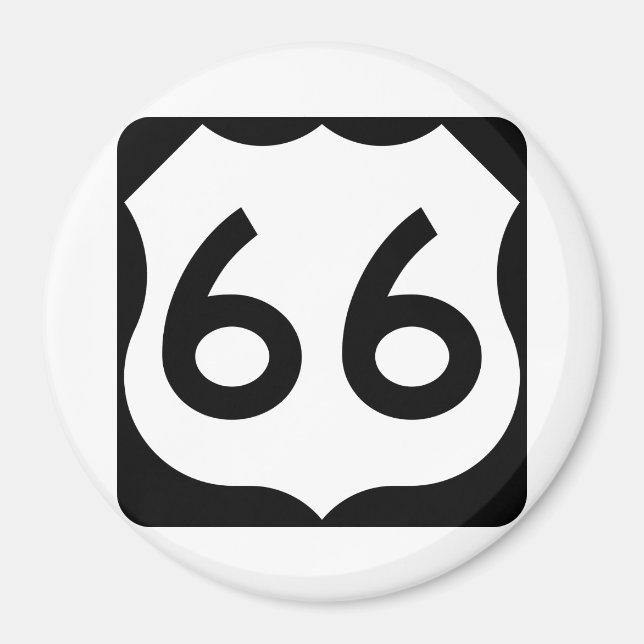 Route 66 magnet (Front)
