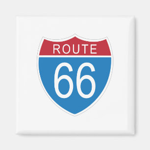 Route 66 magnet