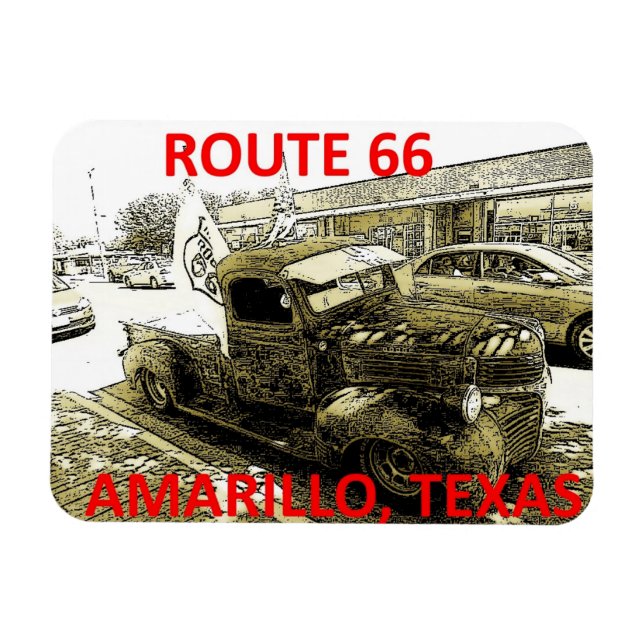 Route 66 Magnet (Horizontal)