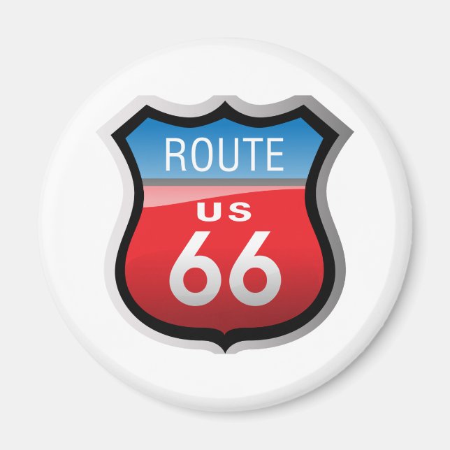 Route 66 magnet (Front)