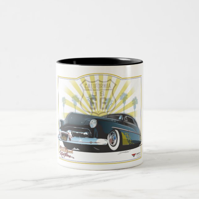 Route 66 Merc Two-Tone Coffee Mug (Center)