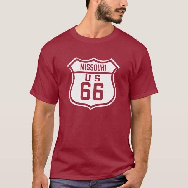 Route 66 - Missouri T-Shirt (Front)