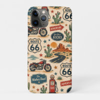 Route 66 Motorcycle Travel Tech Americana