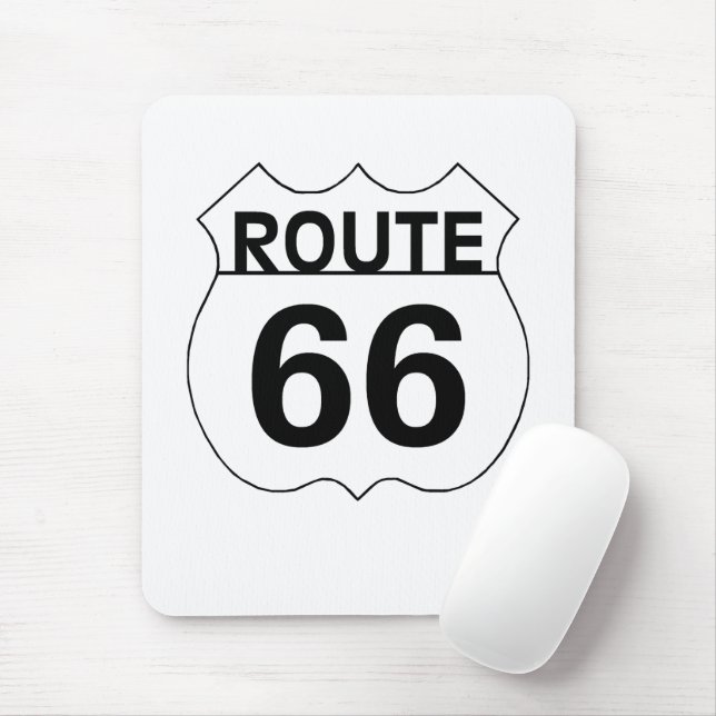 Route 66 Mouse Pad (With Mouse)