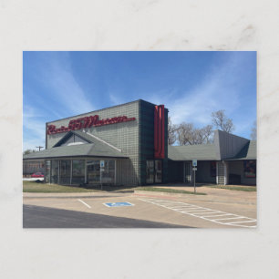 Route 66 Museum Building Postcard