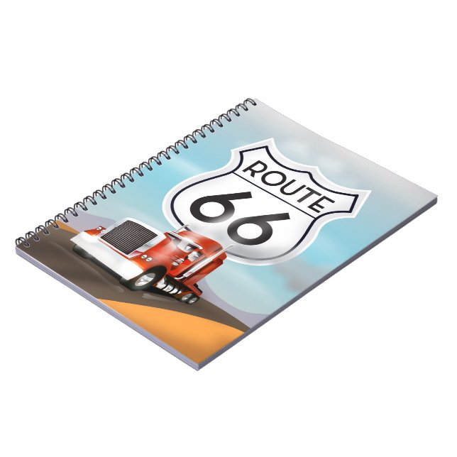 Route 66 notebook (Left Side)