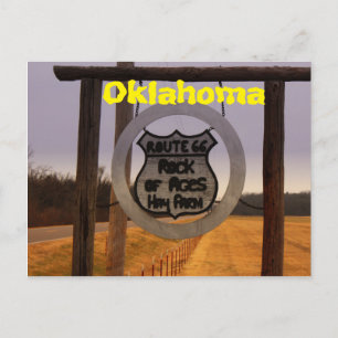 Route 66 Oklahoma Post Card
