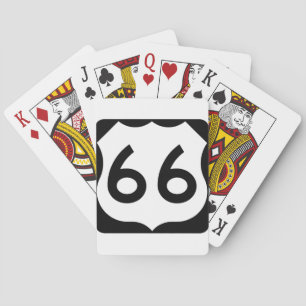 Route 66 playing cards