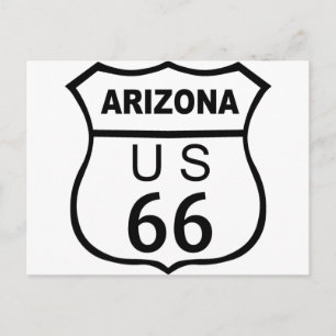 Route 66 postcard