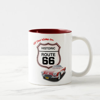 Route 66 Red 15 oz mug
