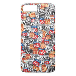 Route 66 Road Signs iPhone 8 Plus/7 Plus Case