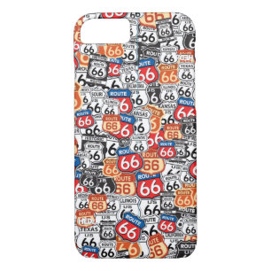 Route 66 Road Signs iPhone 8/7 Case