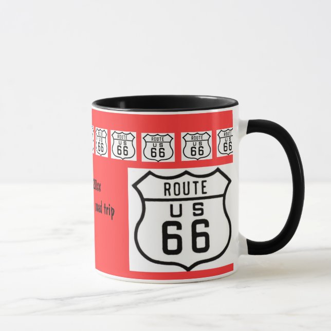 Route 66 Road Trip Souvenir Mug (Right)