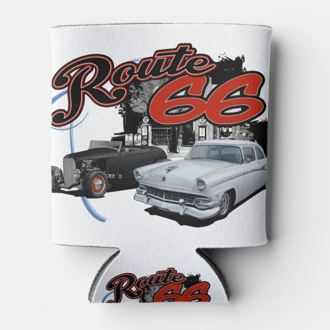 Route 66 Service Can Cooler (Front)