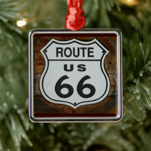 Route 66 Shield Ornament