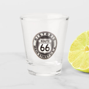 Route 66 shot glass