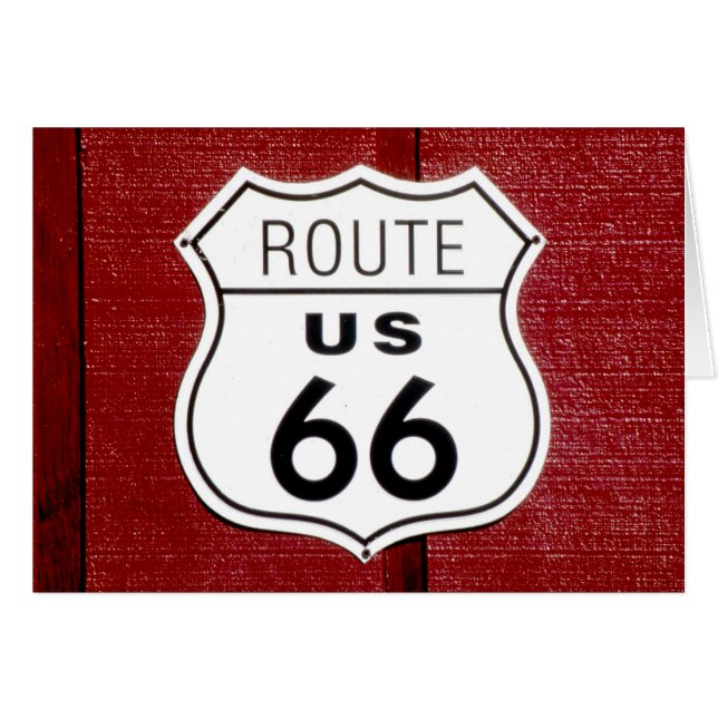 Route 66 Sign (Front Horizontal)