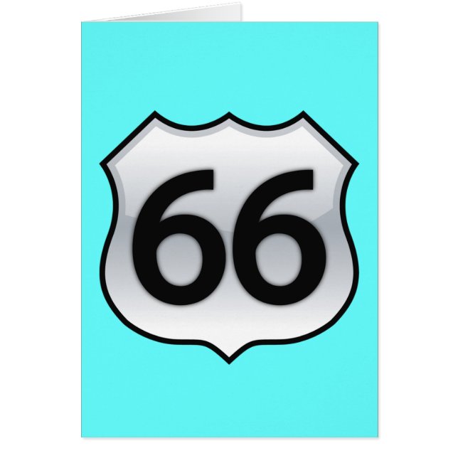 ROUTE 66 SIGN (Front)