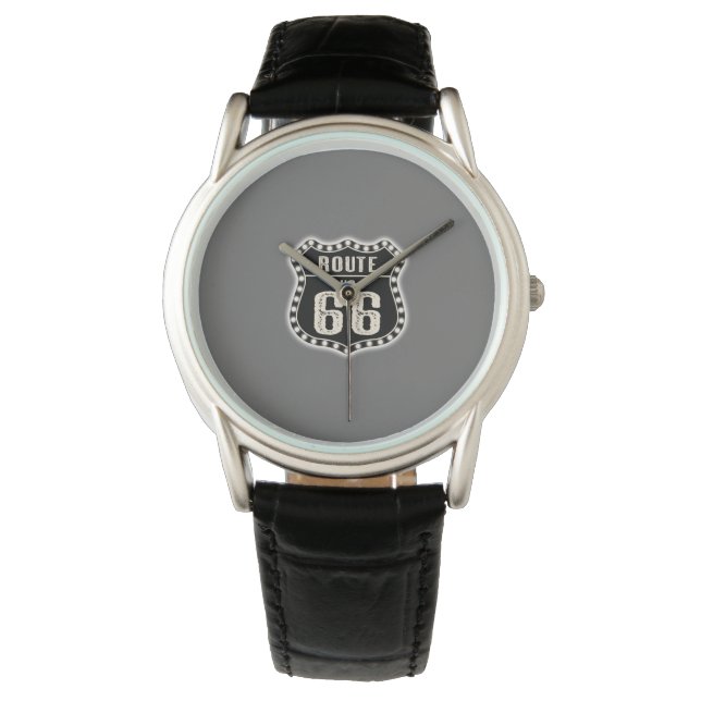Route 66 Sign Americana Watch (Front)