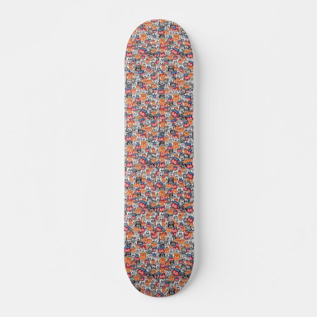 Route 66 skateboard (Front)