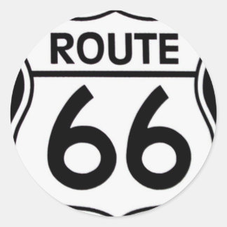 "ROUTE 66" stickers