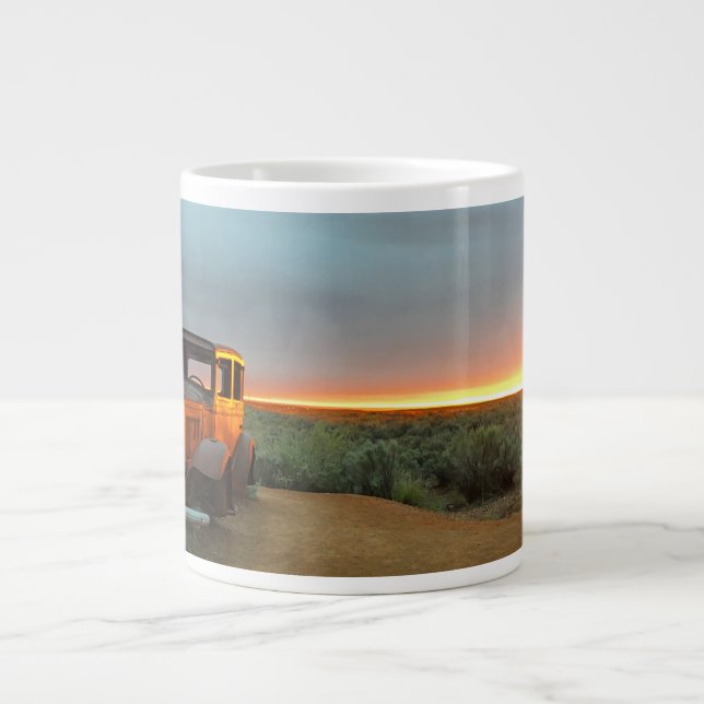 route 66 sunset mug (Front)
