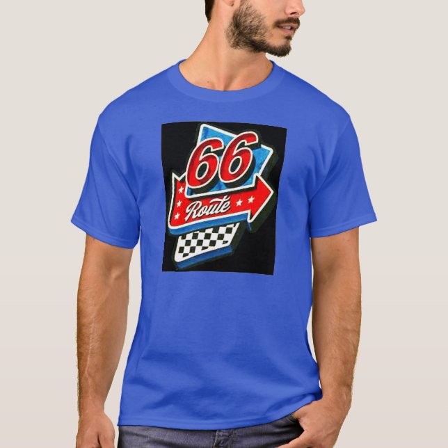 "Route 66" T-Shirt (Front)
