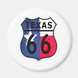 Route 66 Texas Colour Magnet