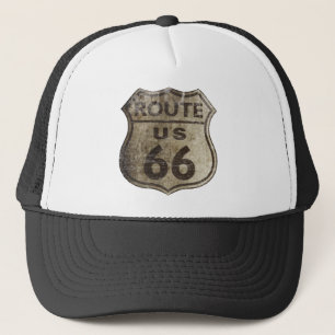 Route 66 trucker hat