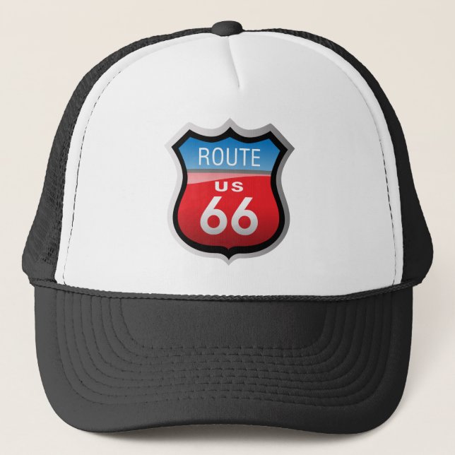 Route 66 trucker hat (Front)
