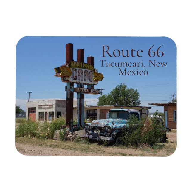 Route 66 Tucumcari, New Mexico Magnet (Horizontal)