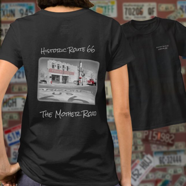 Route 66 Vintage Winslow Arizona Photo T-Shirt (Creator Uploaded)