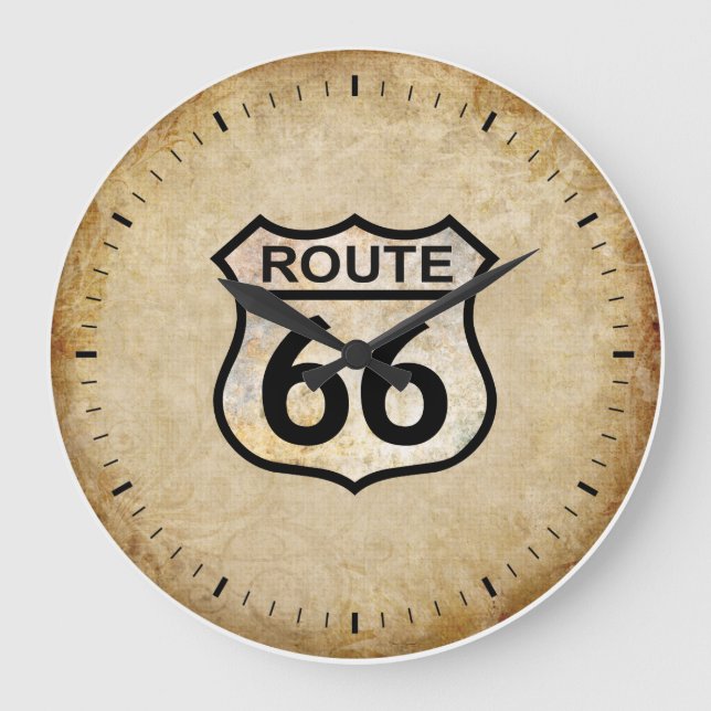 Route 66 Wall Clock (Front)