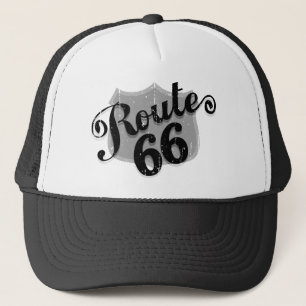Route 66 Weatherboard Trucker Hat