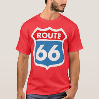 Route 66 Weathered T-Shirt