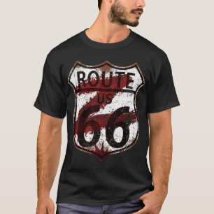 ROUTE 66 Z friend vintage T-Shirt