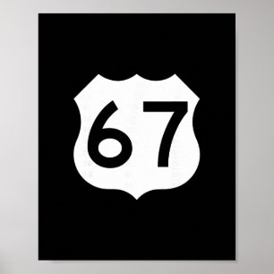 Route 67 Sign Meme Six Seven 1