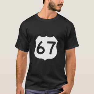 Route 67 Sign Meme Six Seven T-Shirt