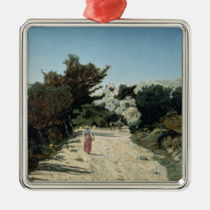 Route de la Gineste, near Marseilles, 1859 Metal Tree Decoration