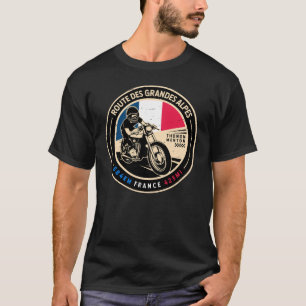 Route des Grandes Alpes   France   Motorcycle T-Shirt