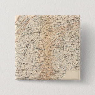 Route, Gettysburg campaign 15 Cm Square Badge