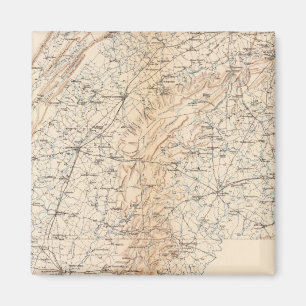 Route, Gettysburg campaign Magnet