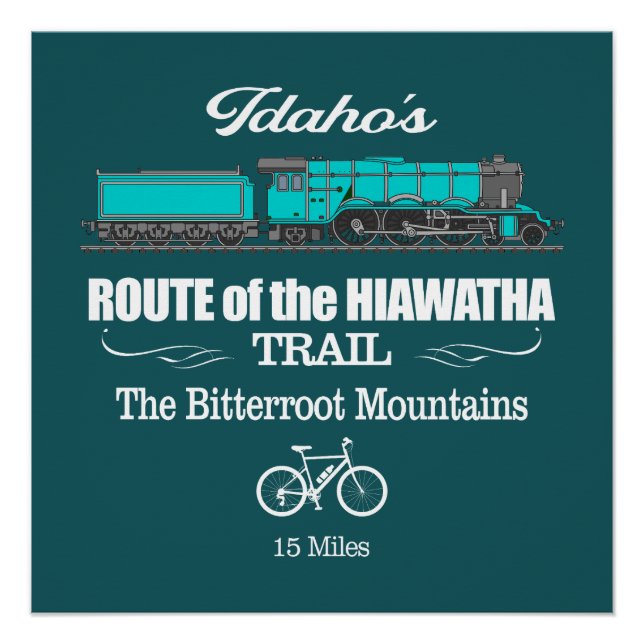 Route of the Hiawatha (RT2) Poster (Front)