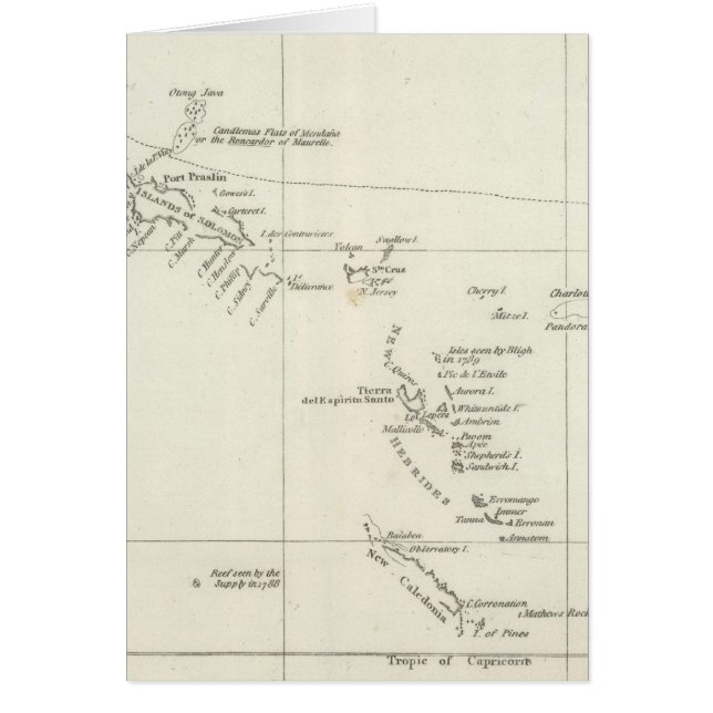Route of the Spanish frigate la Princesa (Front)